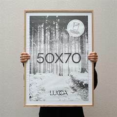 Lucca Træramme til 50x70 cm. plakater - Egetræ