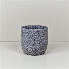 Nuno urtepotte i keramik - 16 cm. - Taupe