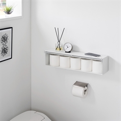 Yamazaki Hylde med opbevaring. Hvid