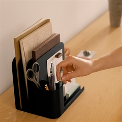 Yamazaki APTO Desk Caddy Skrivebordsorganizer - Sort