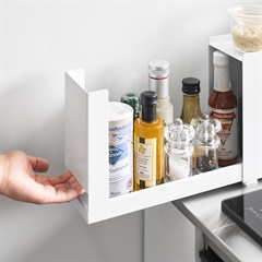 Yamazaki Tower Krydderireol 1 skuffe LAV - Hvid