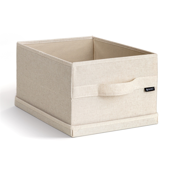 Bigso Box Gøteborg Stofkasse med låg - Small, Linen