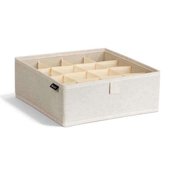 Bigso Box - Gøteborg Skuffeopbevaring - 16 rum - Linen