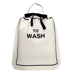 Bag All - Bomuldspose til vasketøj - To Wash, creme