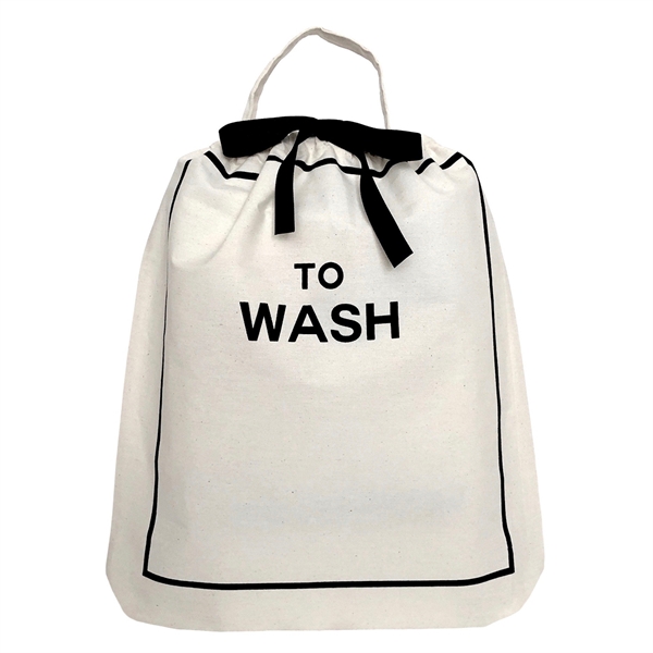 Bag All - Bomuldspose til vasketøj - To Wash, creme