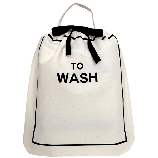 Bag All - Bomuldspose til vasketøj - To Wash, creme