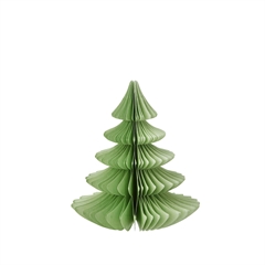 Bungalow Honeycomb julepynt - Juletræ, Ming 16 cm.