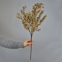 Bungalow kunstig blomst - Ruscus, Sand