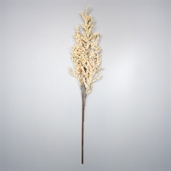 Bungalow Kunstig Blomst - Snowberry Branch, Ivory