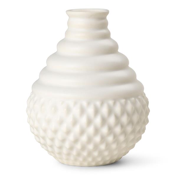 Dottir keramik vase - Samsurium Tumbletop, Hvid