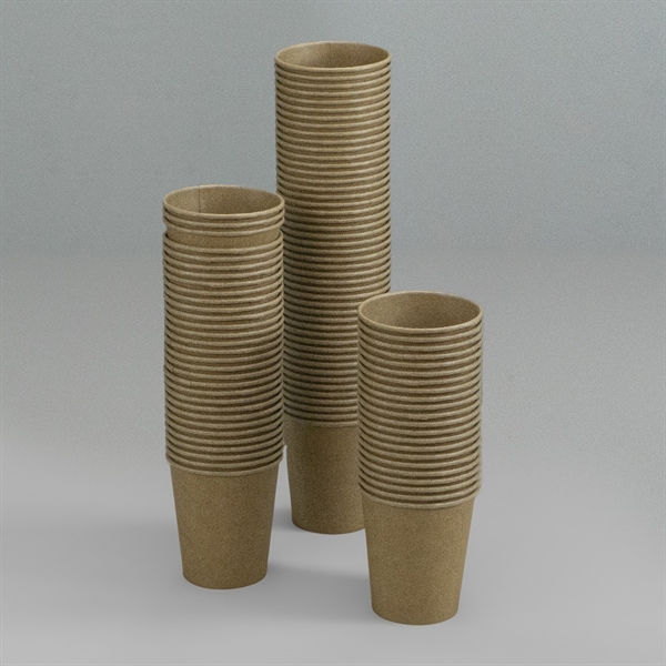 Engangsservice - Kaffekopper i Kraftpapir - 100 stk 