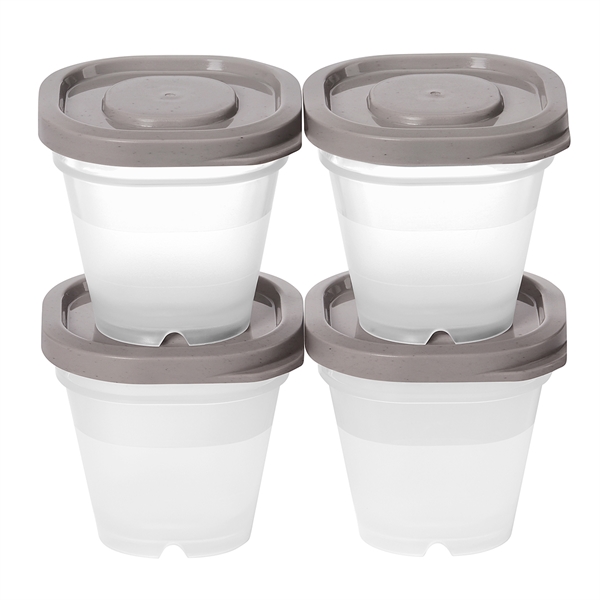 Gastromax dressingbæger SUSTAIN - Sand, 4 stk.