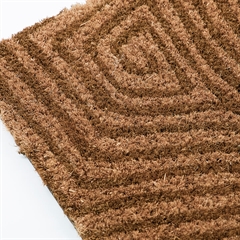 Smuk natur dørmåtte i kokos fibre fra House Doctor.