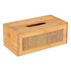  En lækker kasse i flot boho stil lavet i ren bambus.