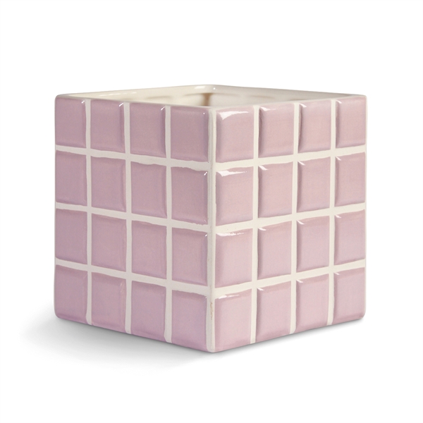 Klevering Urtepotteskjuler - Tile Lilac