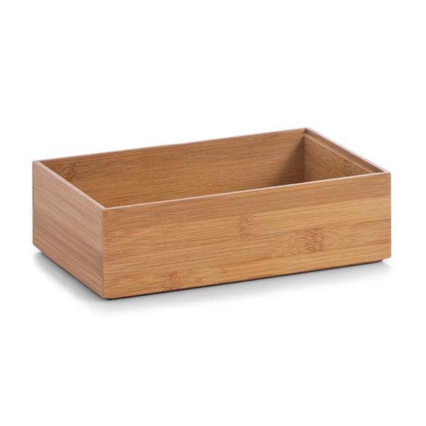 Lou skuffekasse i bambus - 23x15x7cm
