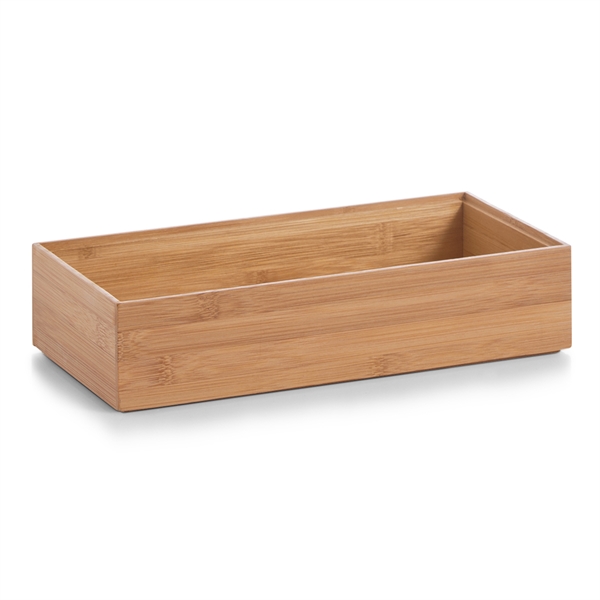 Zeller Hamborg Skuffekasse i bambus Str 3 - 30 x 15 x 7cm