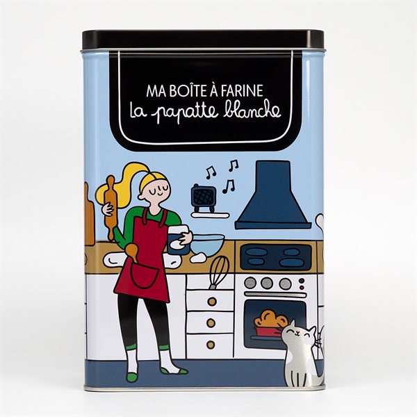 Metaldåse til Mel, Miaou fra Derrière la Porte