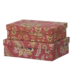 Bungalow Oblong SMALL æskesæt - Yamini Ruby