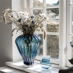 Specktrum vase i glas - Evelyn - MEDIUM - Blå