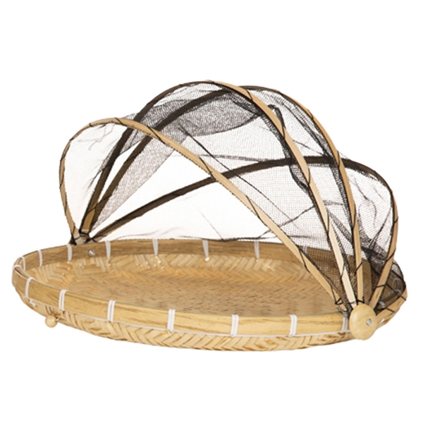 Speedtsberg bambusbakke med fluenet - Large Ø40