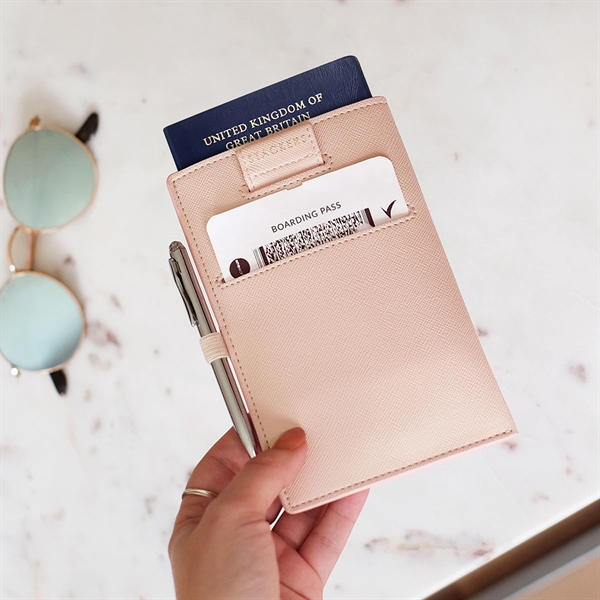 Stackers Passport Sleeve - Til Pas - Blush