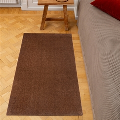 Smudsmåtte - 67x120 cm. - Unicolor Cognac