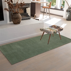 Smudsmåtte - 90x200 cm. Dusty Green - Unicolor