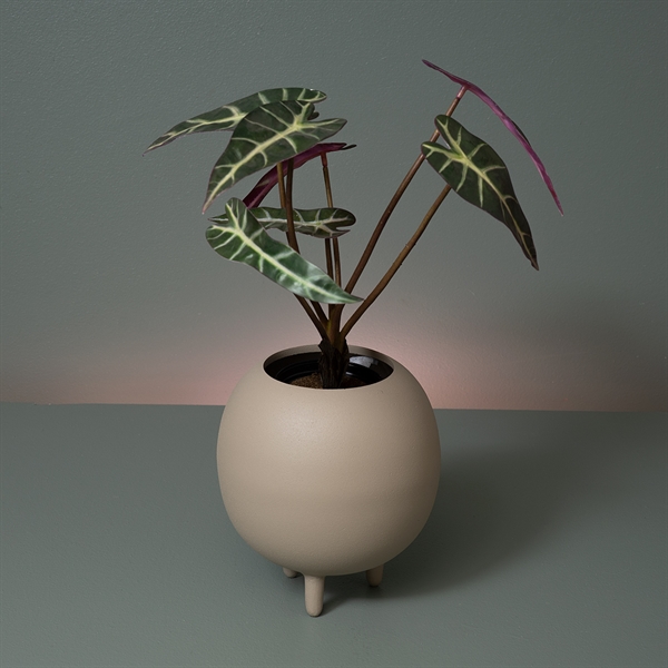 Wikholm Sonia urtepotteskjuler - Small, Mat Linen