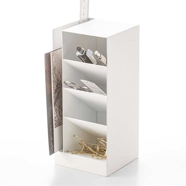 Yamazaki Desk Organiser - Hvid