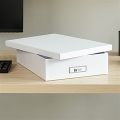 Bigso Box of Sweden - Oskar - Dokumentæske, HVID