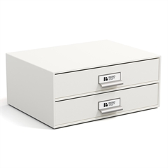 Bigso Box of Sweden - Birger - Skuffedarium, HVID