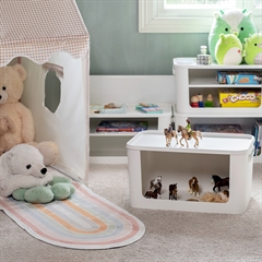 Stabelbar kasse med låg - SmartStore Elsa