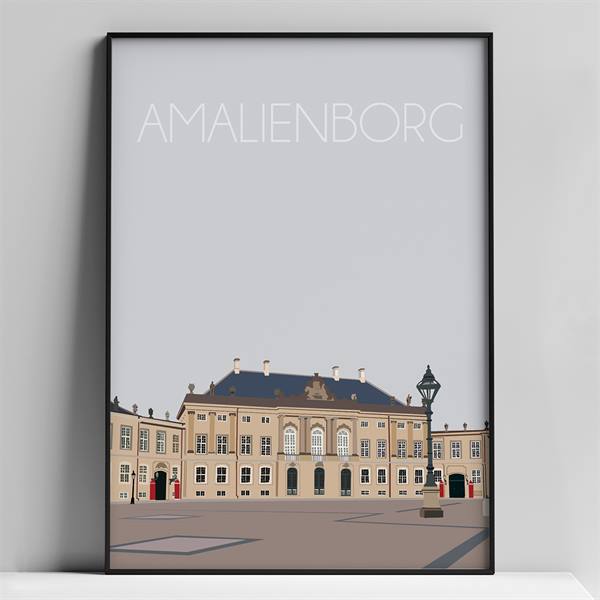 A4 tryk - Amalienborg