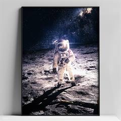 A4 plakat med astronaut, no1