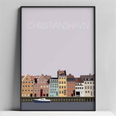 Tryk i A4 størrelse, Christianshavn