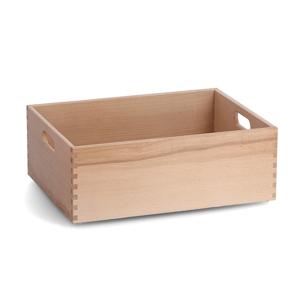 Anker opbevaringskasse i birketræ - 40x30 cm. LAV