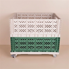 aykasa trolley med to maxi kasser