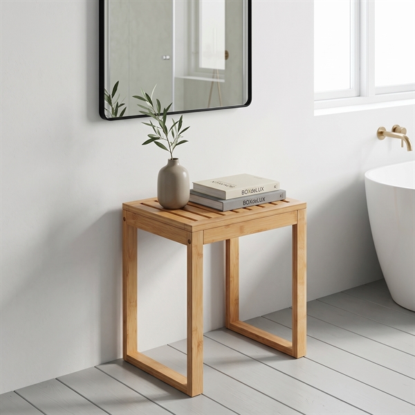 Badeværelsestaburet i Bambus