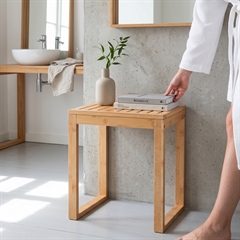 Badeværelsestaburet i Bambus