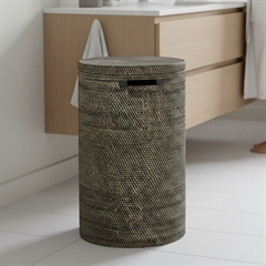 Stor balikurv - med sort plast