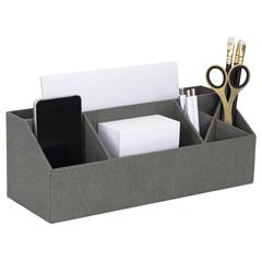 Grå Elisa bord organiser fra Bigso Box
