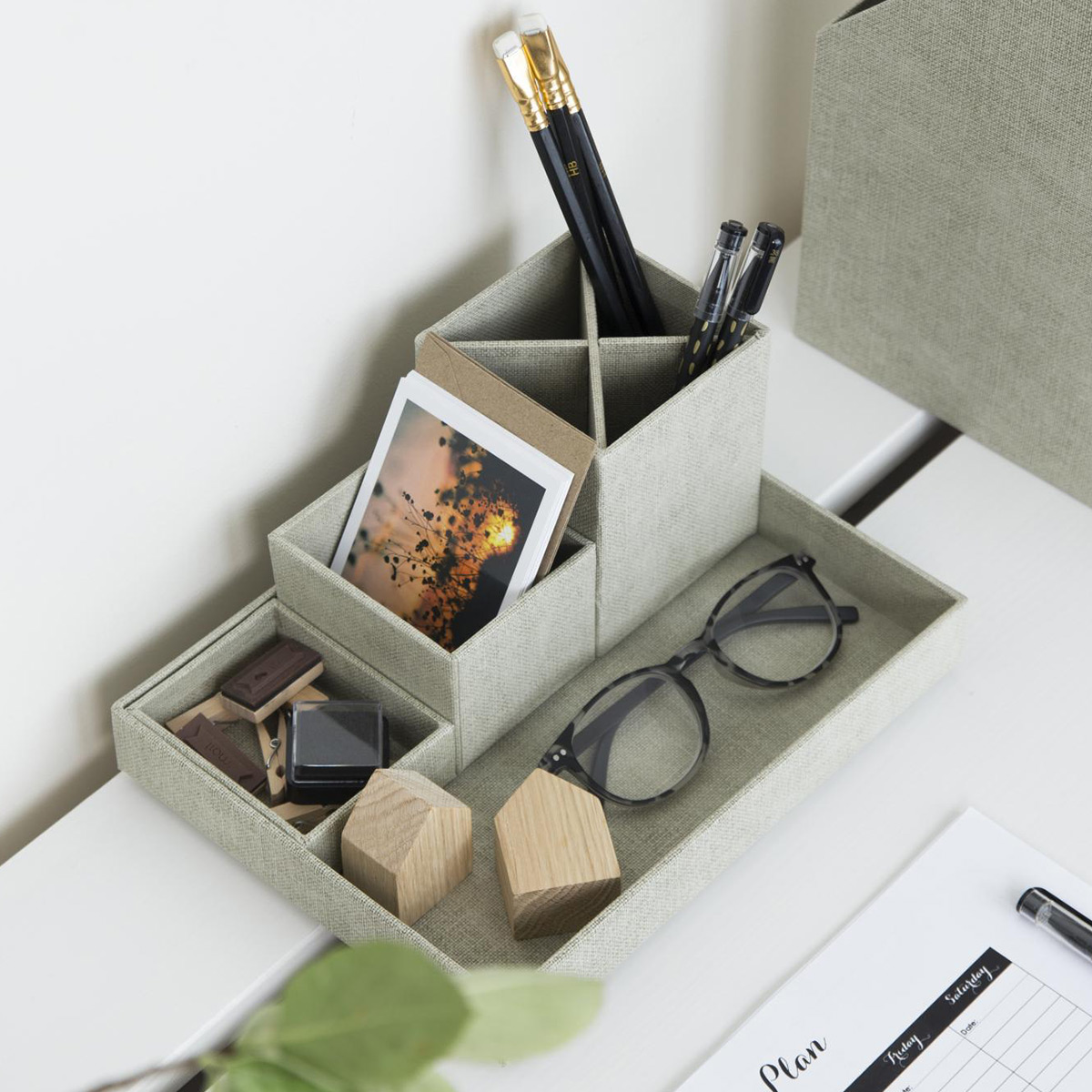 Penneholdere og Desk Organizers