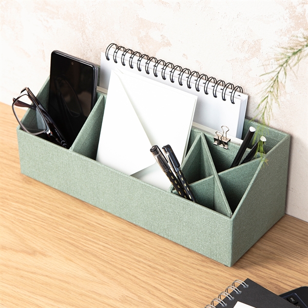 Bigso Box of Sweden - Elisa skrivebordsorganiser, Soft Teal