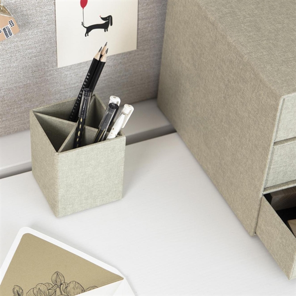 Bigso Box of Sweden - Penny, penneholder, Linen