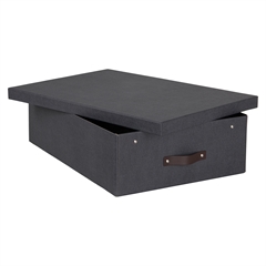 Bigso Box of Sweden - Karolin - "Under bed" kasse, Sort