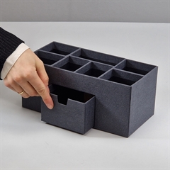Bigso Box of Sweden - Vendela - Skrivebordsorganiser, Sort