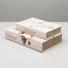 Speedtsberg Bogæsker. Sæt med 2 stk. Flower