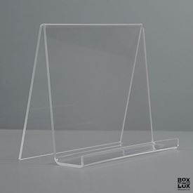 ipad og tablet holder i klar akryl