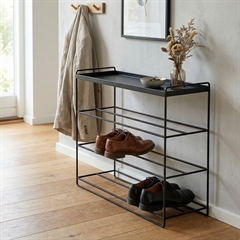 Como skoreol med tophylde - TRES - Sort